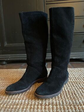 KORS Suede riding boot